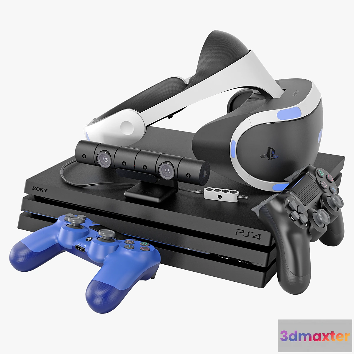 1323179 - Sony PS4 pro vr 3D Max