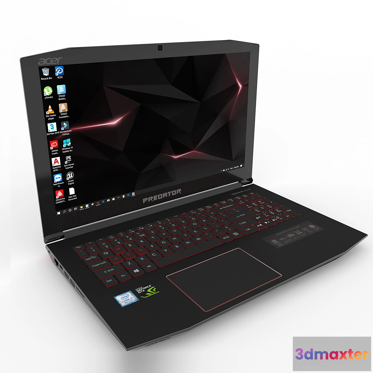1326239 - acer predator laptop 3D Max