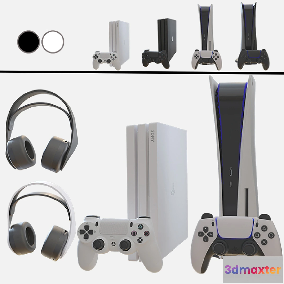 1326556 - Game console Sony PlayStation CET 3D Max