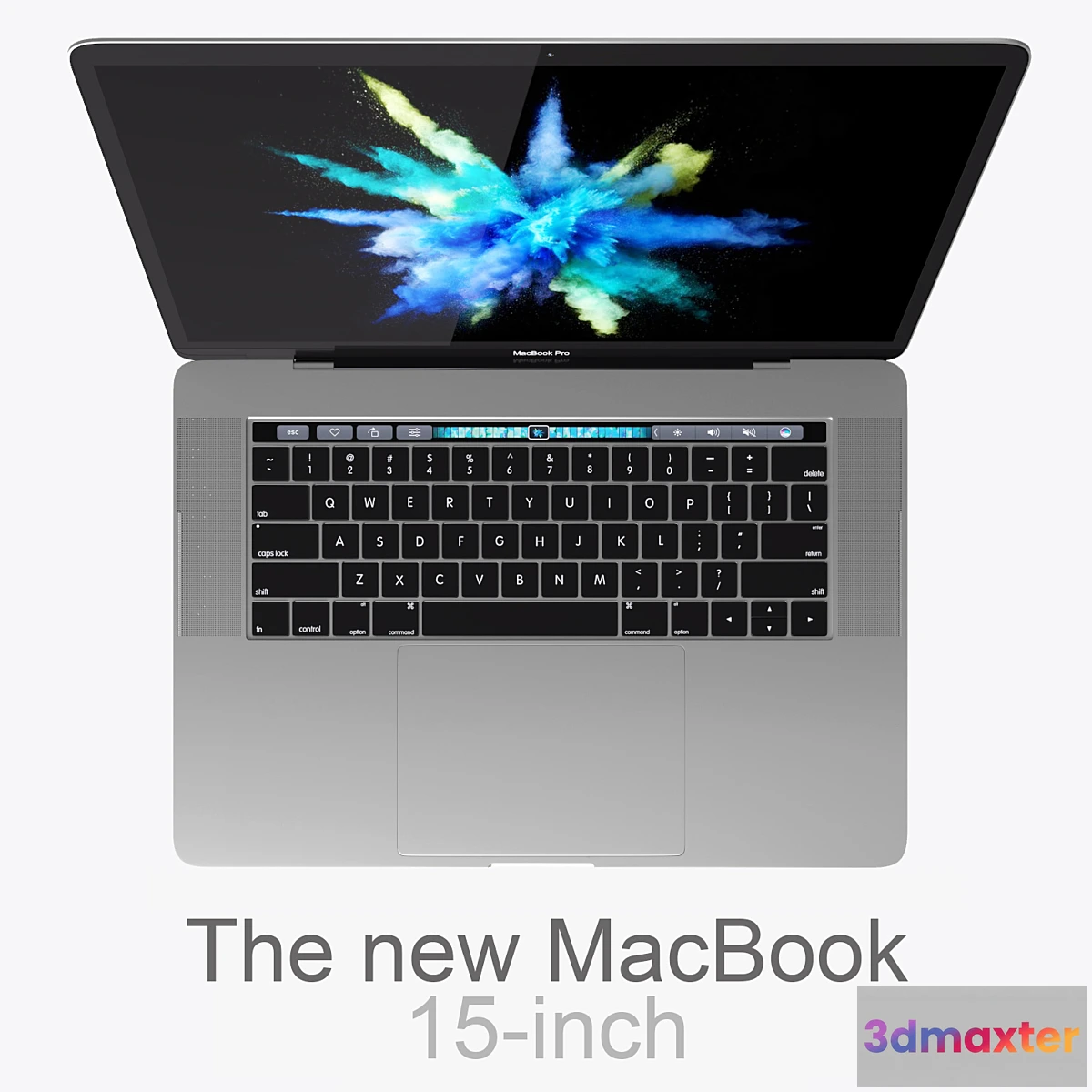 1392480 - MacBook Pro 15-inch 2016 Touch Bar 3D Max