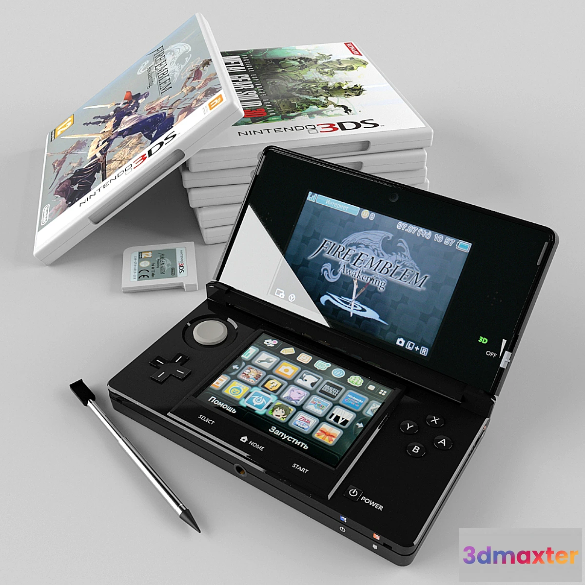 1408814 - Nintendo 3DS 3D Max
