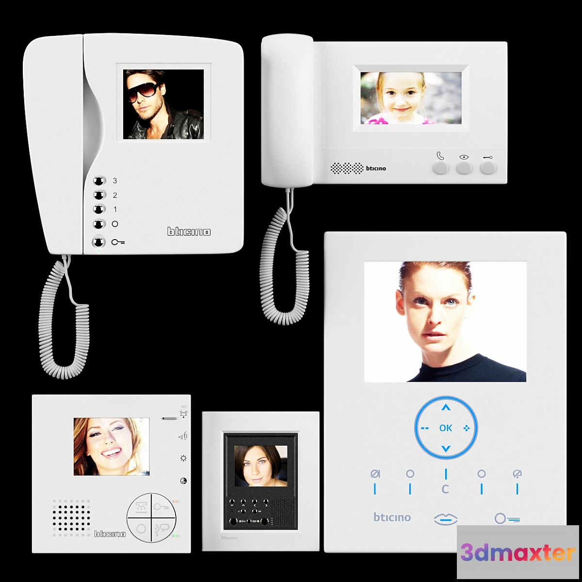 1425414 - On-door speakerphones Bticino 3D Max