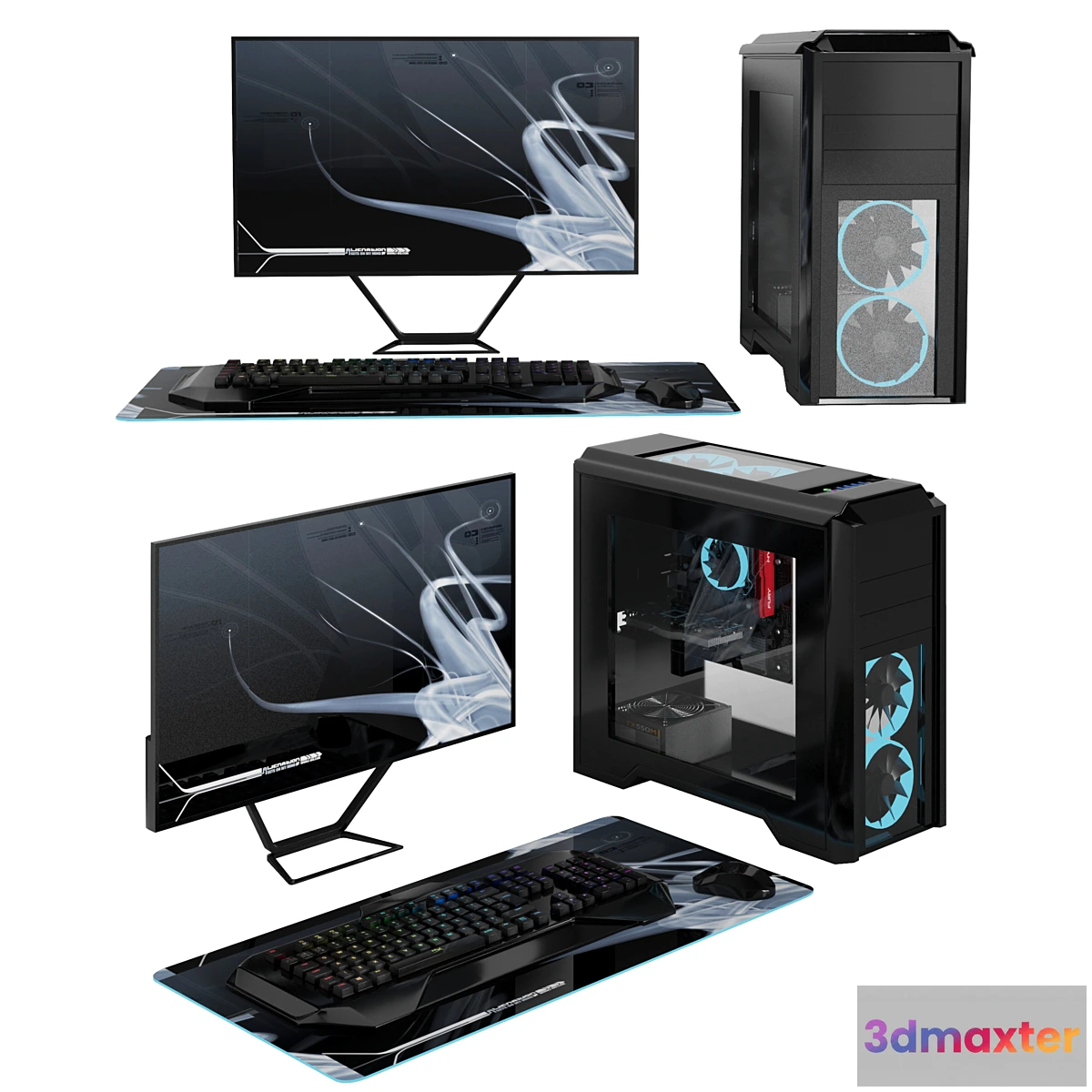 1445050 - pc 8 3D Max