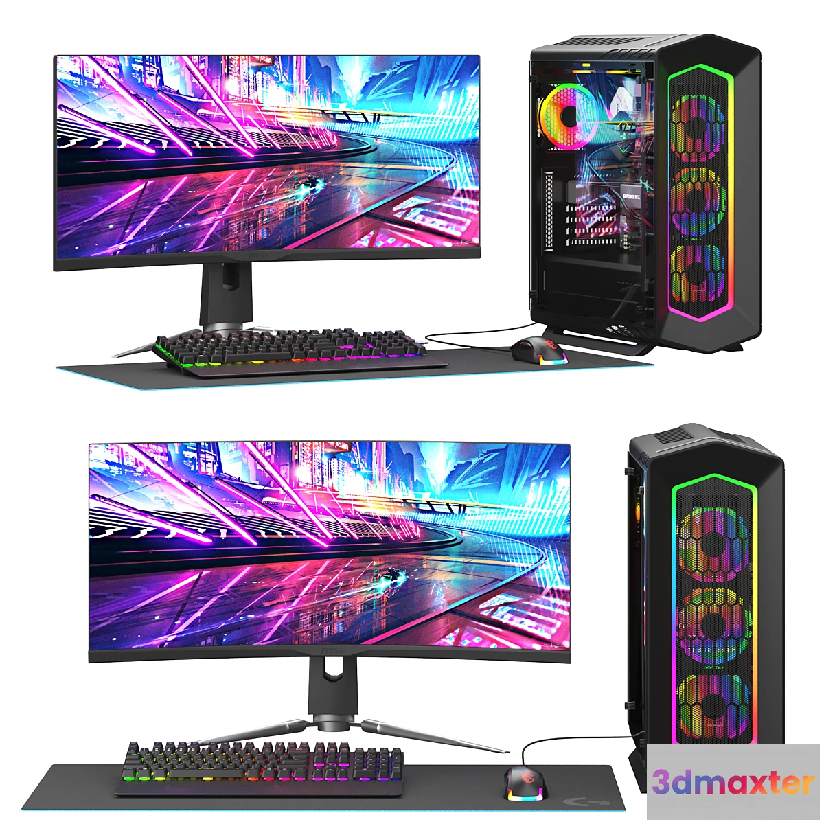 1465194 - Gamer Set 2 3D Max