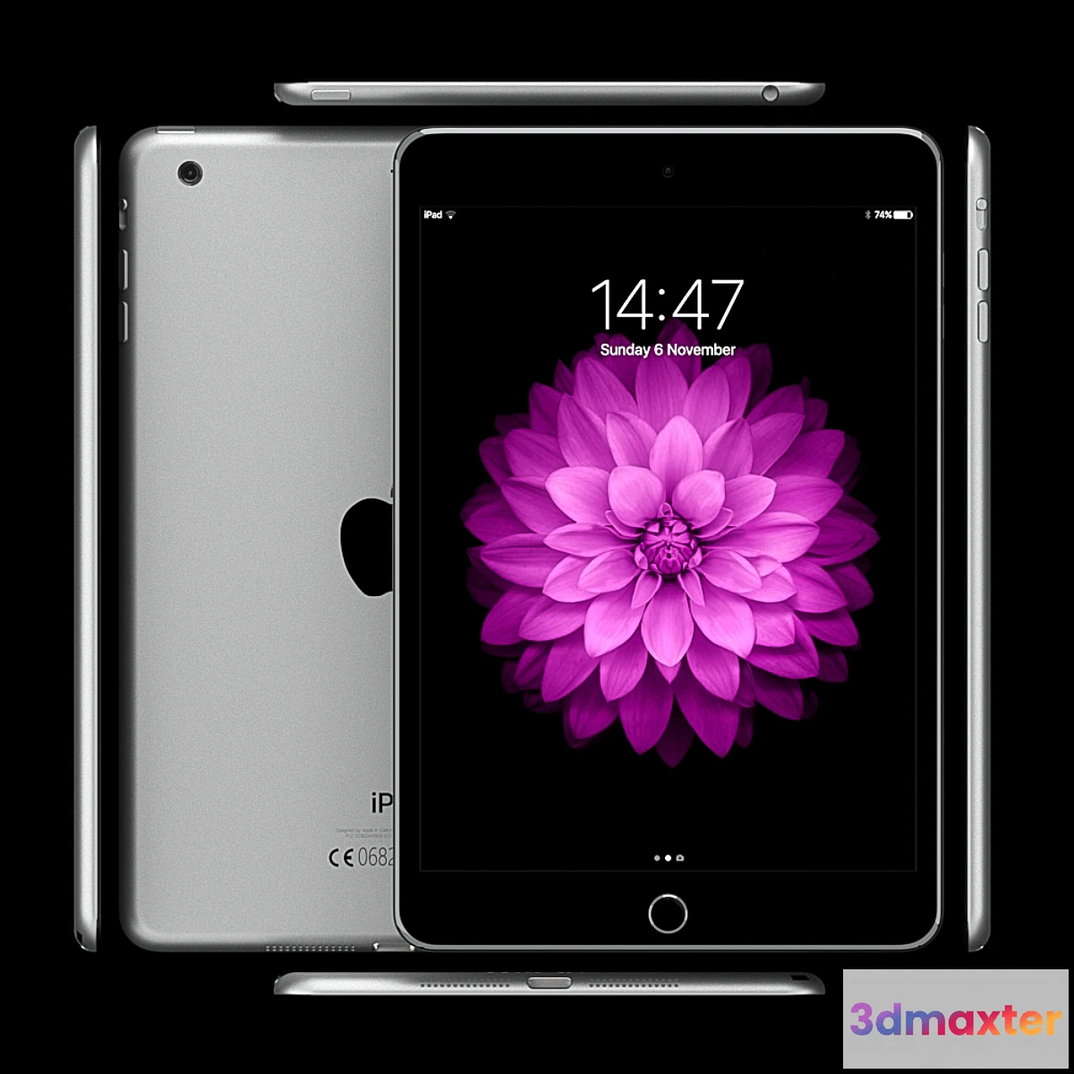 1470422 - Apple iPad mini 3D Max