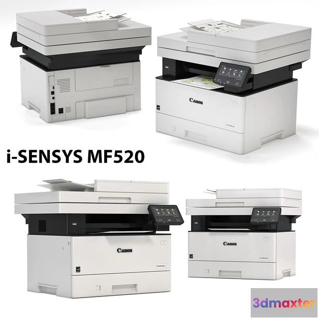 1546161 - Printer Canon i-SENSYS MF520 Multifunction Printer 3D Max