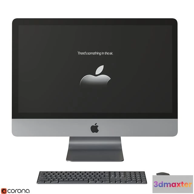 1560630 - iMac PRO Space Gray Color 3D Max