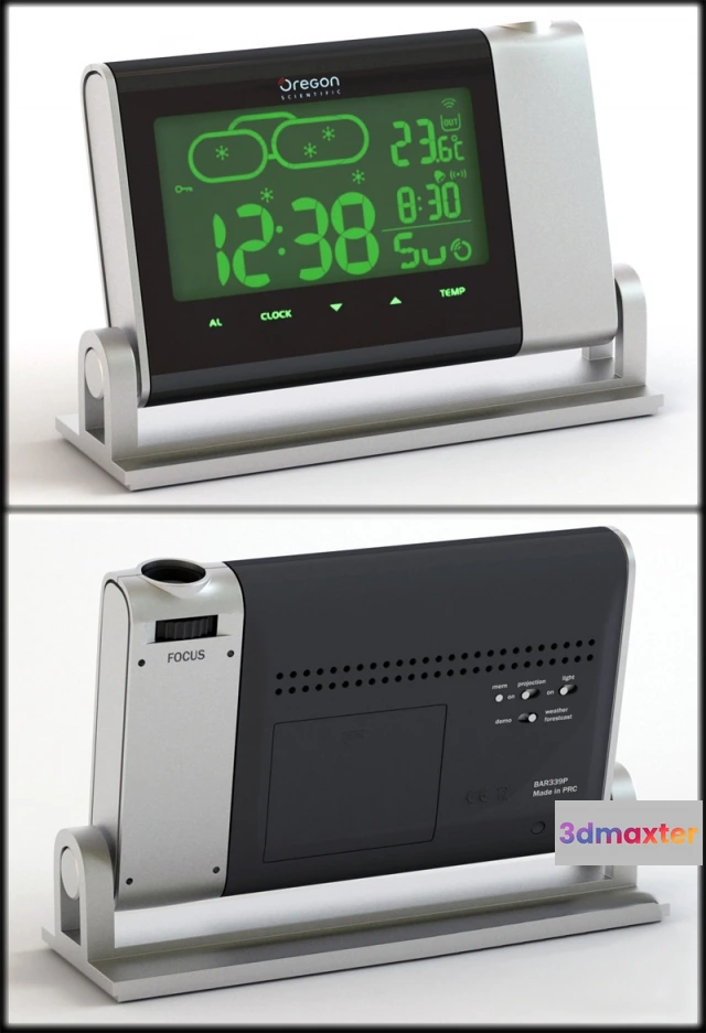 1667814 - technology - Oregon scientific weather station 3D Max