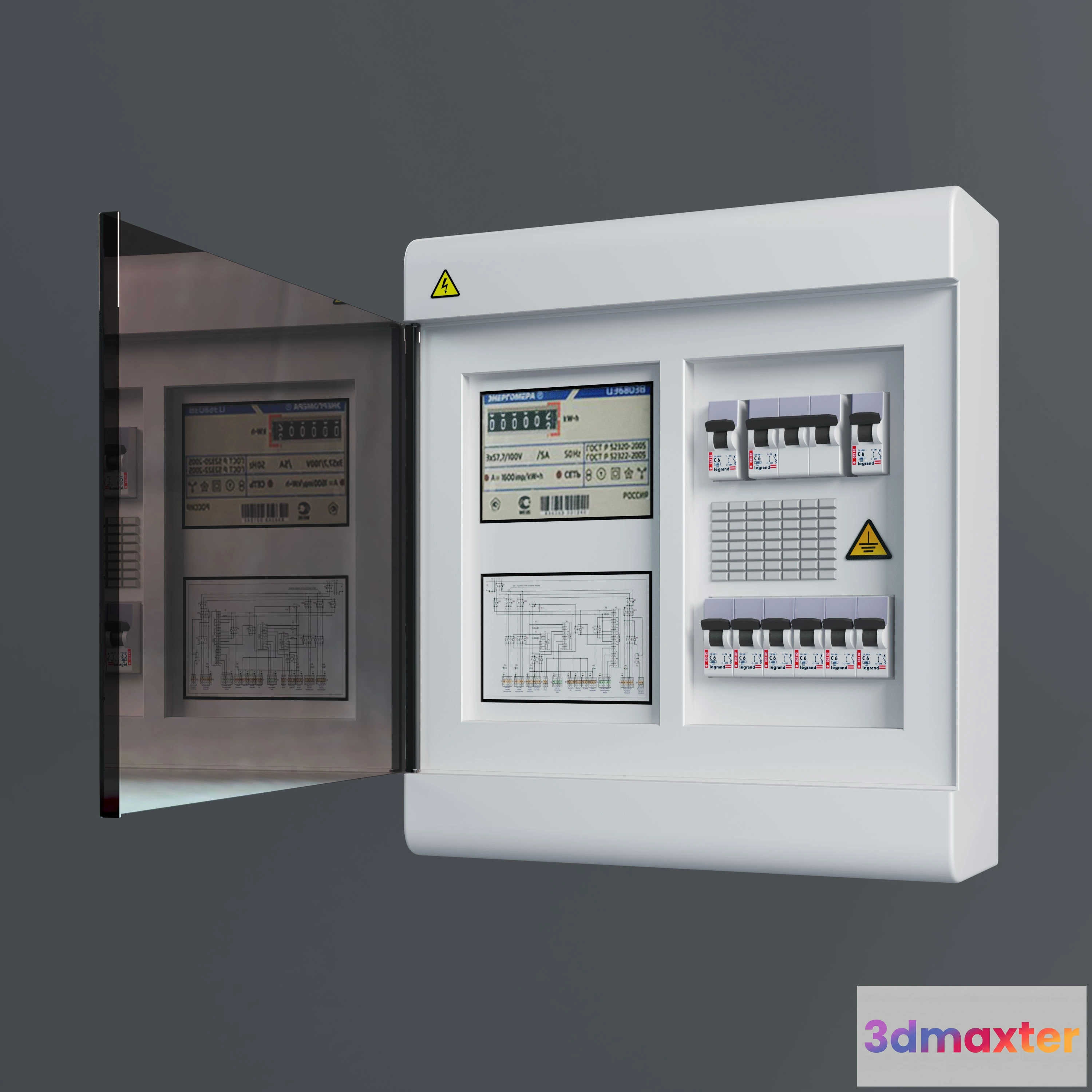 1667850 - technology - Switch bourd 3D Max