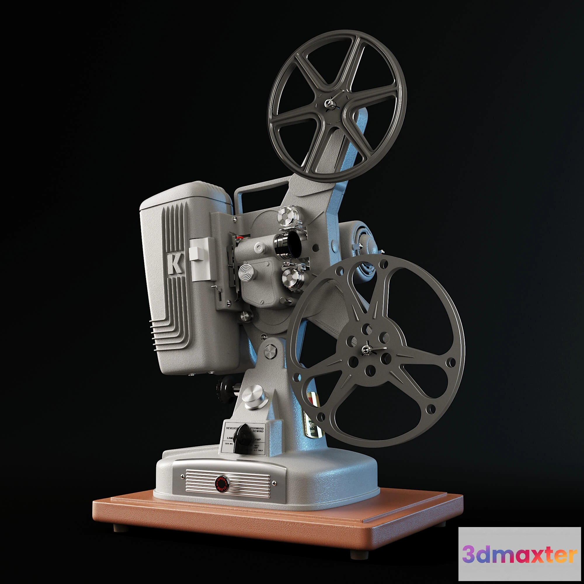 1667944 - technology - Keystone 109D 8mm Cinema Projector 3D Max