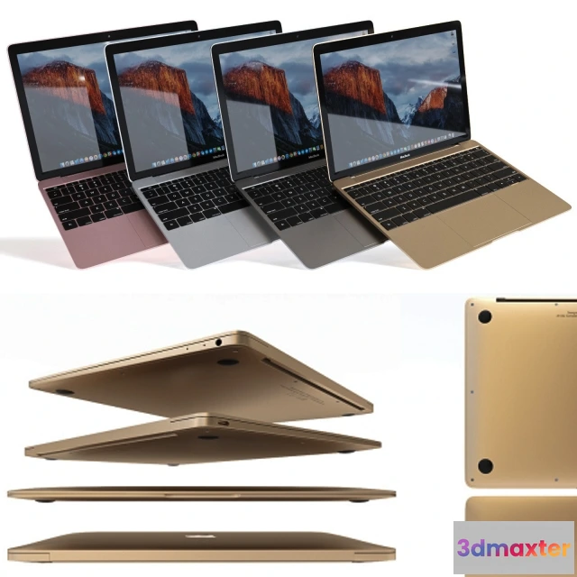 1667958 - technology - MacBook 3D Max