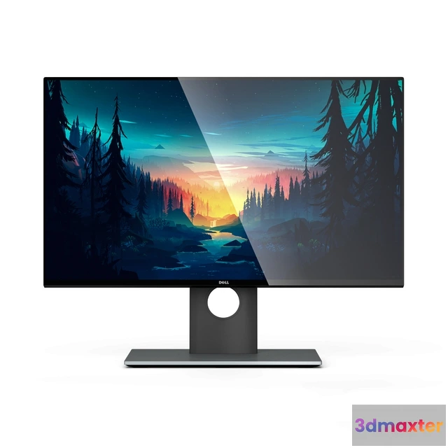 1667964 - technology - Dell_U2718Q_27 3D Max