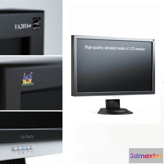 1668008 - technology - Monitor 010 3D Max