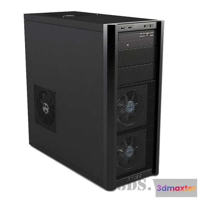 1668024 - technology - Antec PC case 3D Max