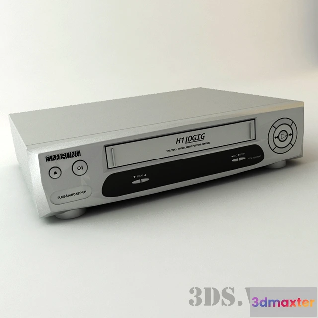 1668066 - technology - Vintage VHS Recorder 3D Max