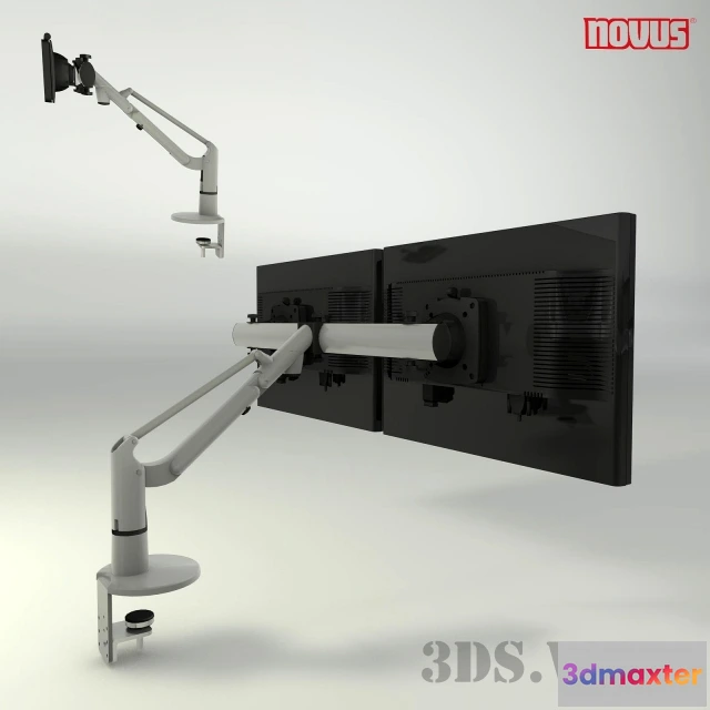 1668072 - technology - Novus LiftTec arm with monitors 3D Max
