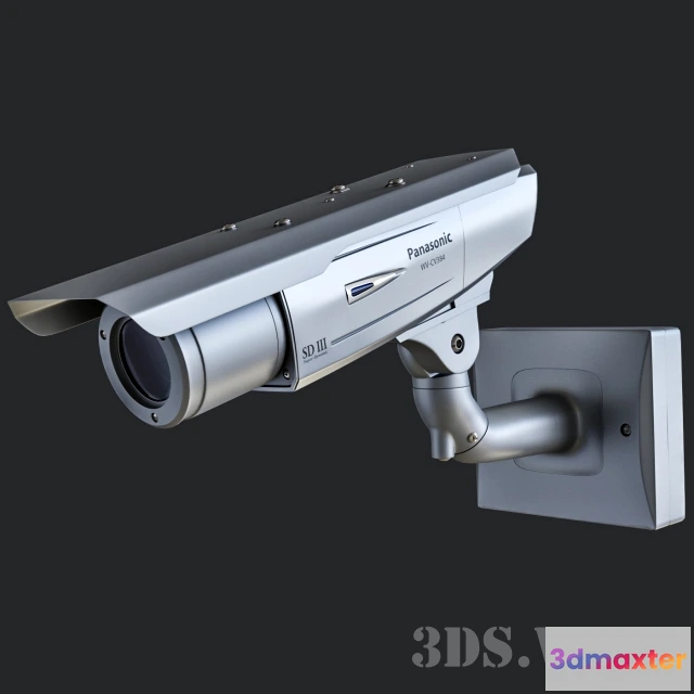 1668080 - technology - CCTV camera Panasonic CW380 3D Max