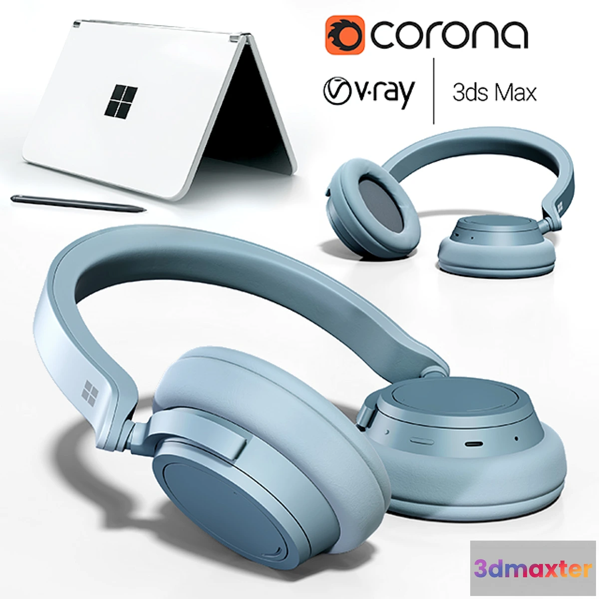 592940 - Surface-Duo-Headphones-Pen