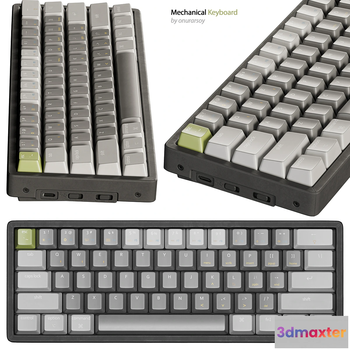 689100 - KEYCHRON K12 MECHANICAL KEYBOARD - No.2