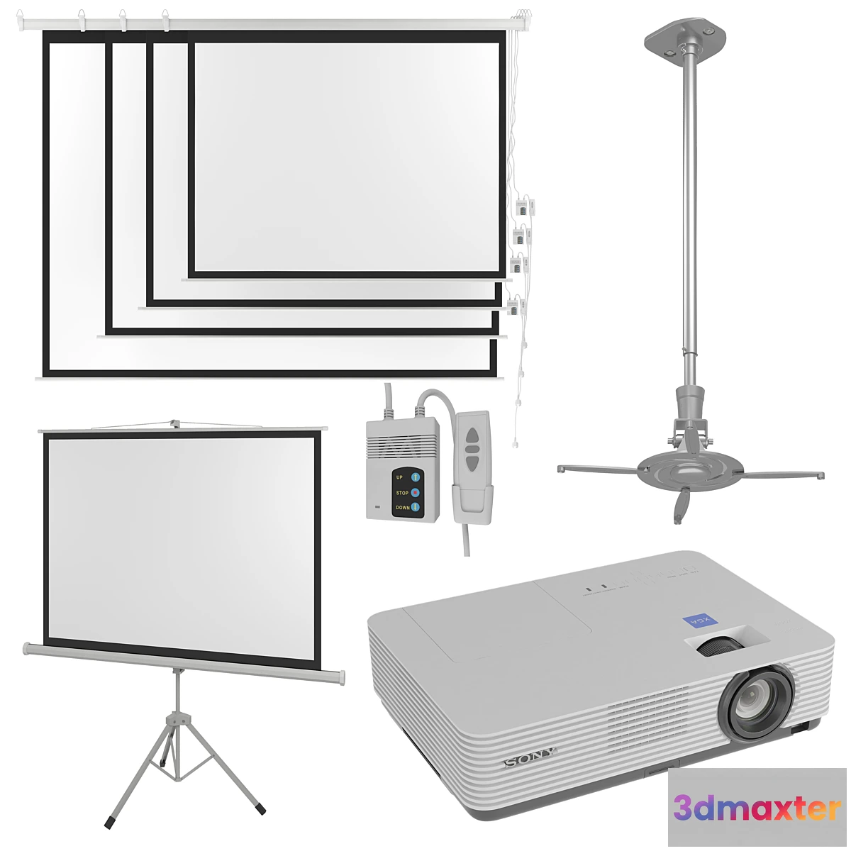 689128 - Projector Sony VPL DX221 with Screen Set