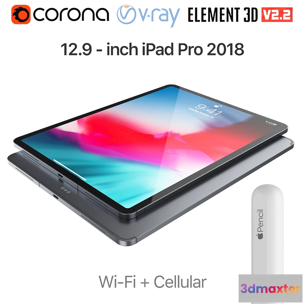 716724 - iPad Pro 2018 12.9 inch Wi-Fi + Cellular - No.2
