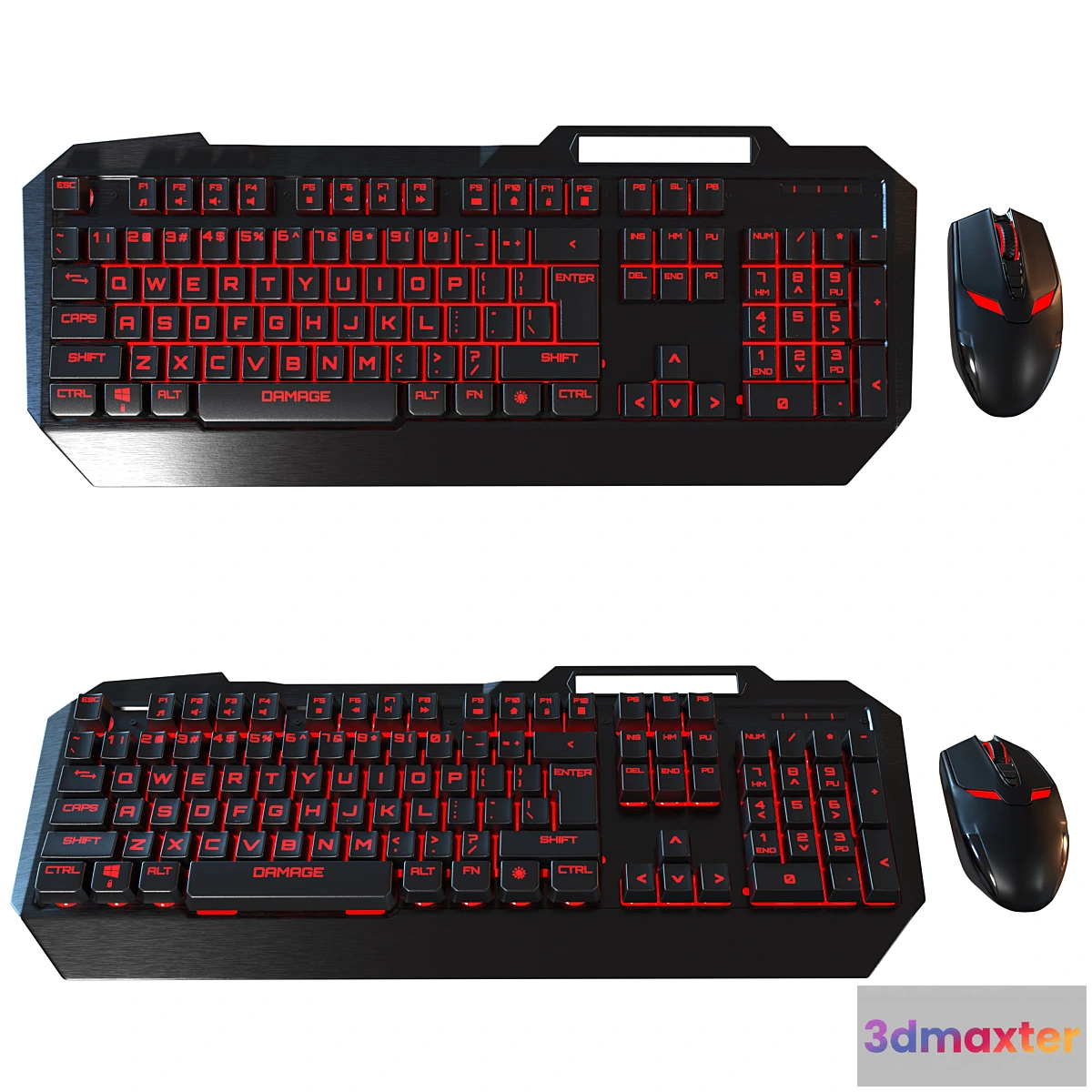 740637 - Computer mouse + backlit keyboard - No.2