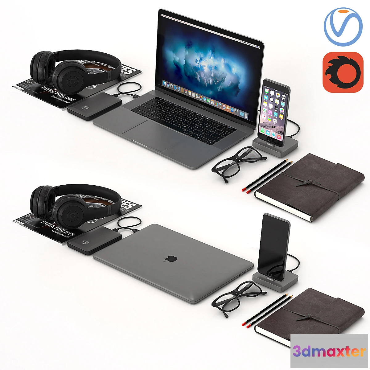 843899 - Workplace Space Gray MacBook - No.4