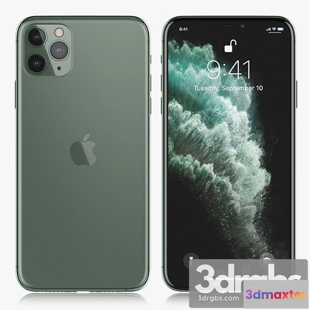 1066310 - Apple iphone 11 pro max midnight green - No.2