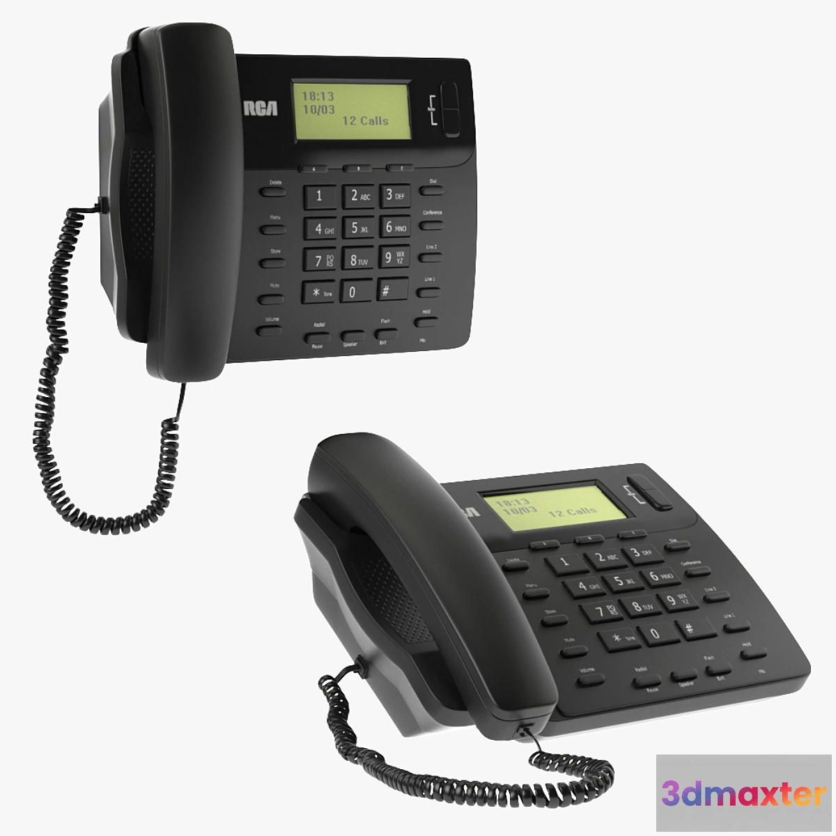 1340709 - RCA 25201RE1 Telephone 3D Max