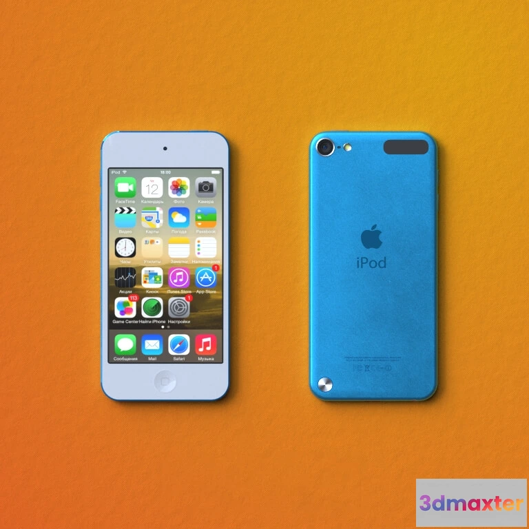 1668102 - technology - iPod Touch 5 3D Max