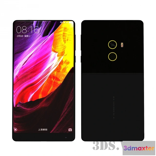 1668112 - technology - Xiaomi Mi Mix Smartphone 3D Max