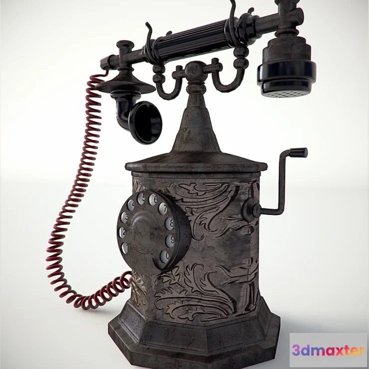 800122 - Retro phone - No.5