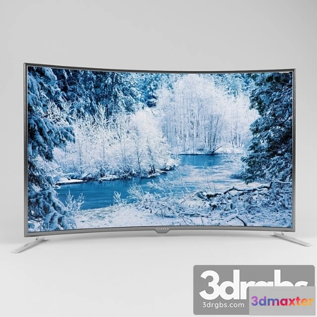 1066360 - A huge tv with a curved screen 2500×1500