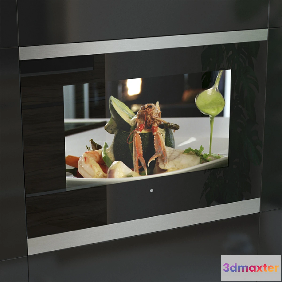 1276370 - Kuppersbusch LCD TV ETV6800 Black 3D Max