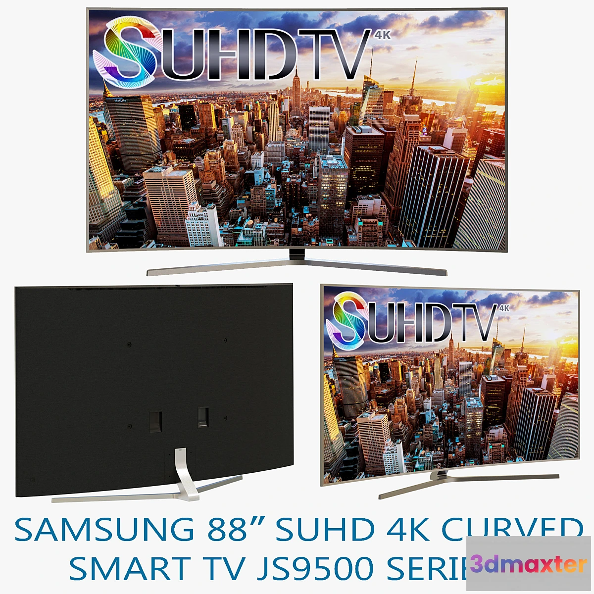 1291329 - Samsung 88 “SUHD 4K Curved Smart TV JS9500 Series 9 3D Max