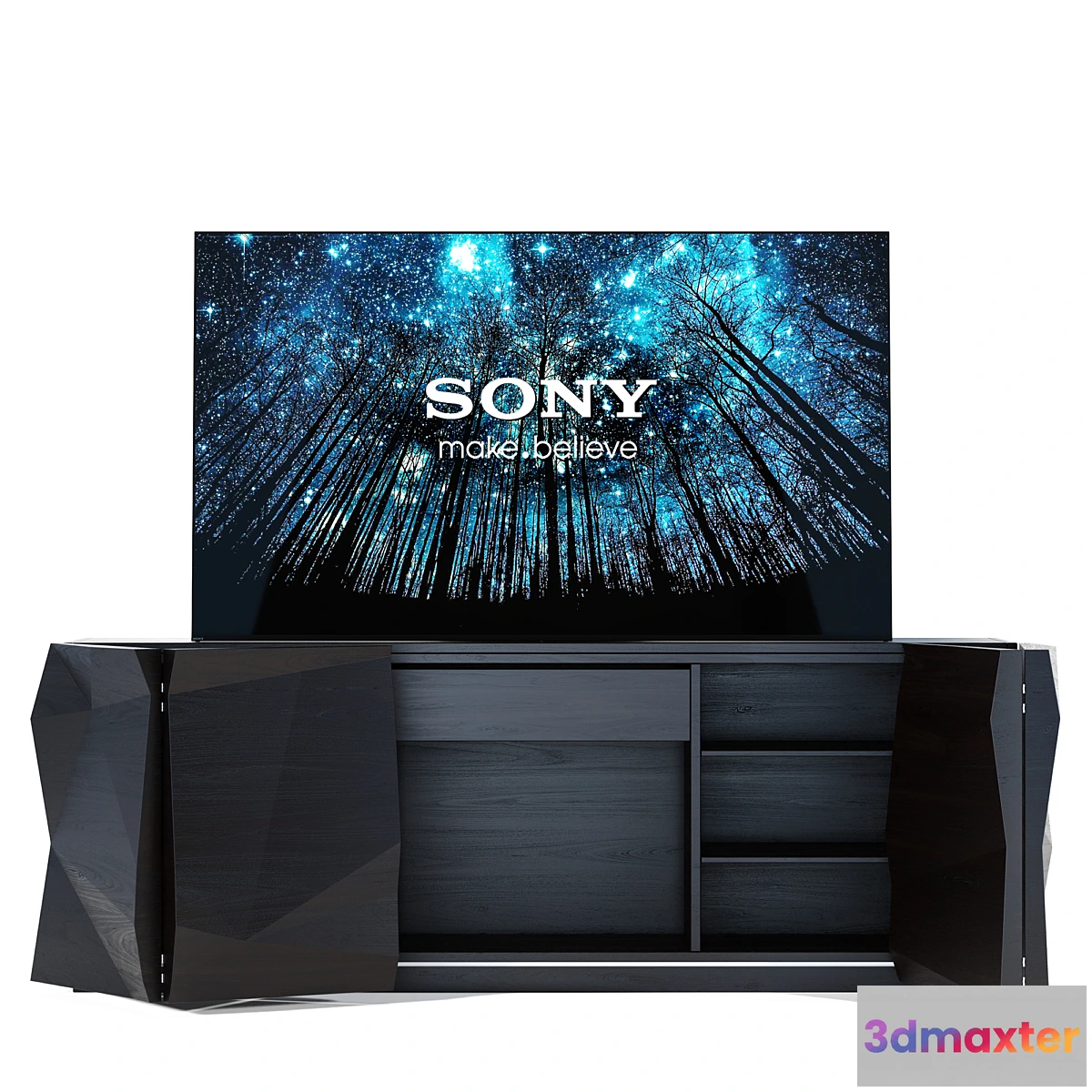 1320573 - Sony BRAVIA and CRASH SIDEBOARD - No.2 3D Max