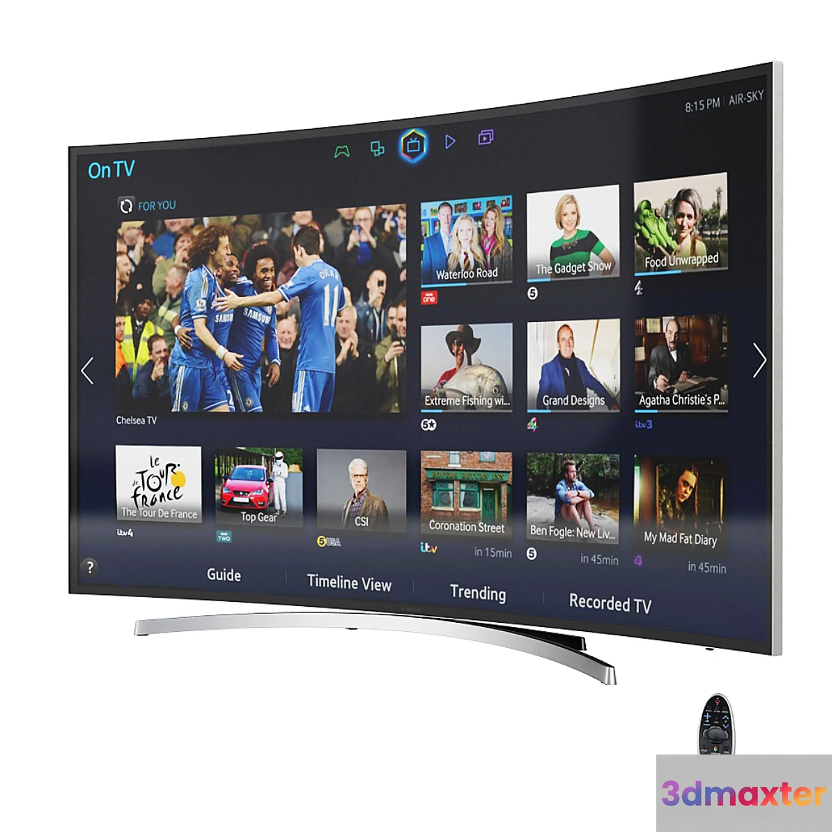 1407618 - Samsung Smart 3D LED TV UE65H8000 3D Max