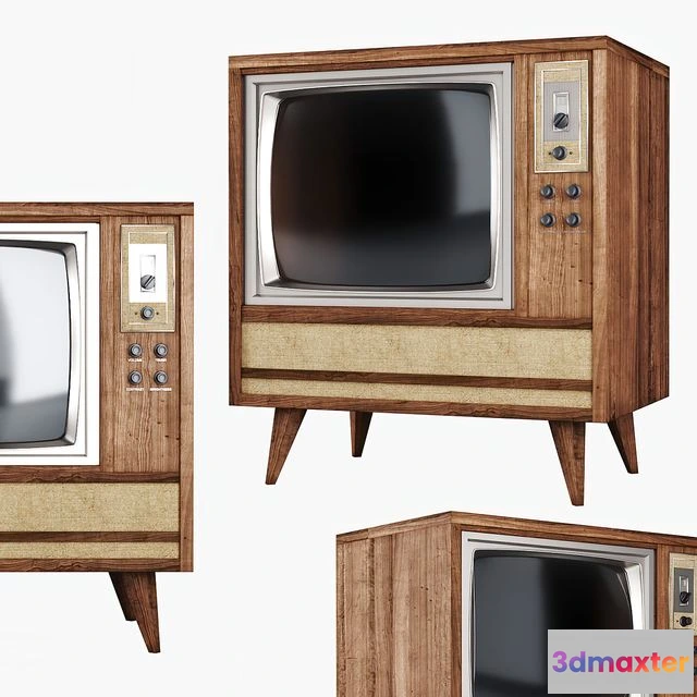 1544201 - Old tv 3D Max