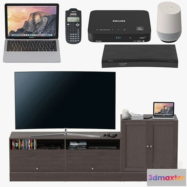 1668310 - technology - IKEA TV set 6 3D Max