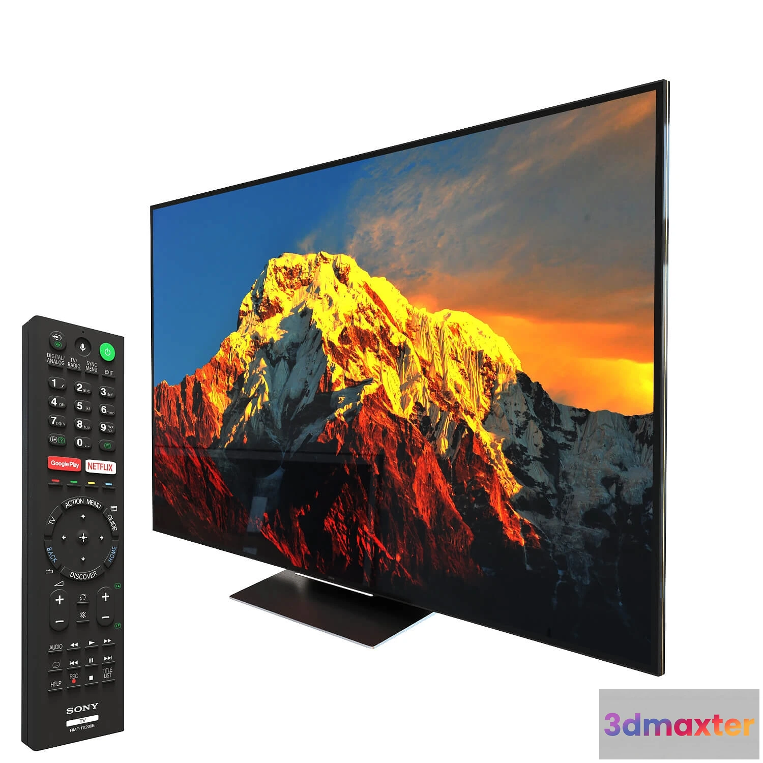 1668336 - technology - TV Sony KD-75XD9405 3D Max