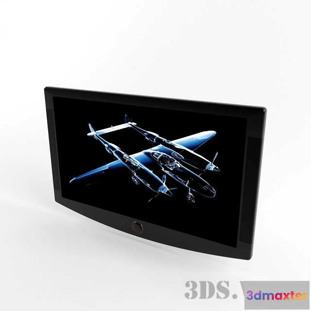 1668378 - technology - Beautiful tv 3D Max