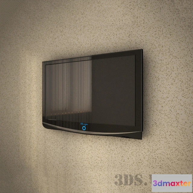 1668382 - technology - Plasma TV 3D Max