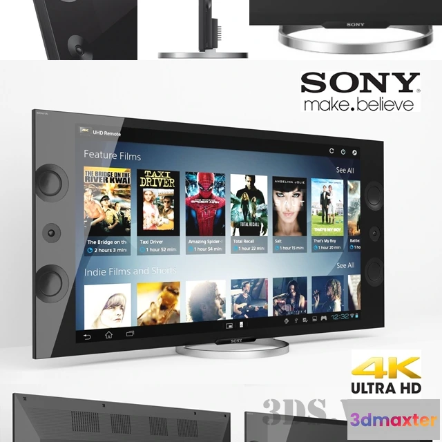 1668410 - technology - SONY 4K Ultra HD TV 3D Max
