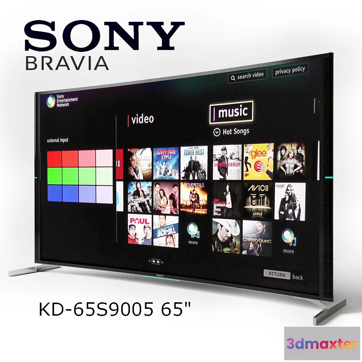 635981 - TV Sony Bravia KD-65S9005B 65 “