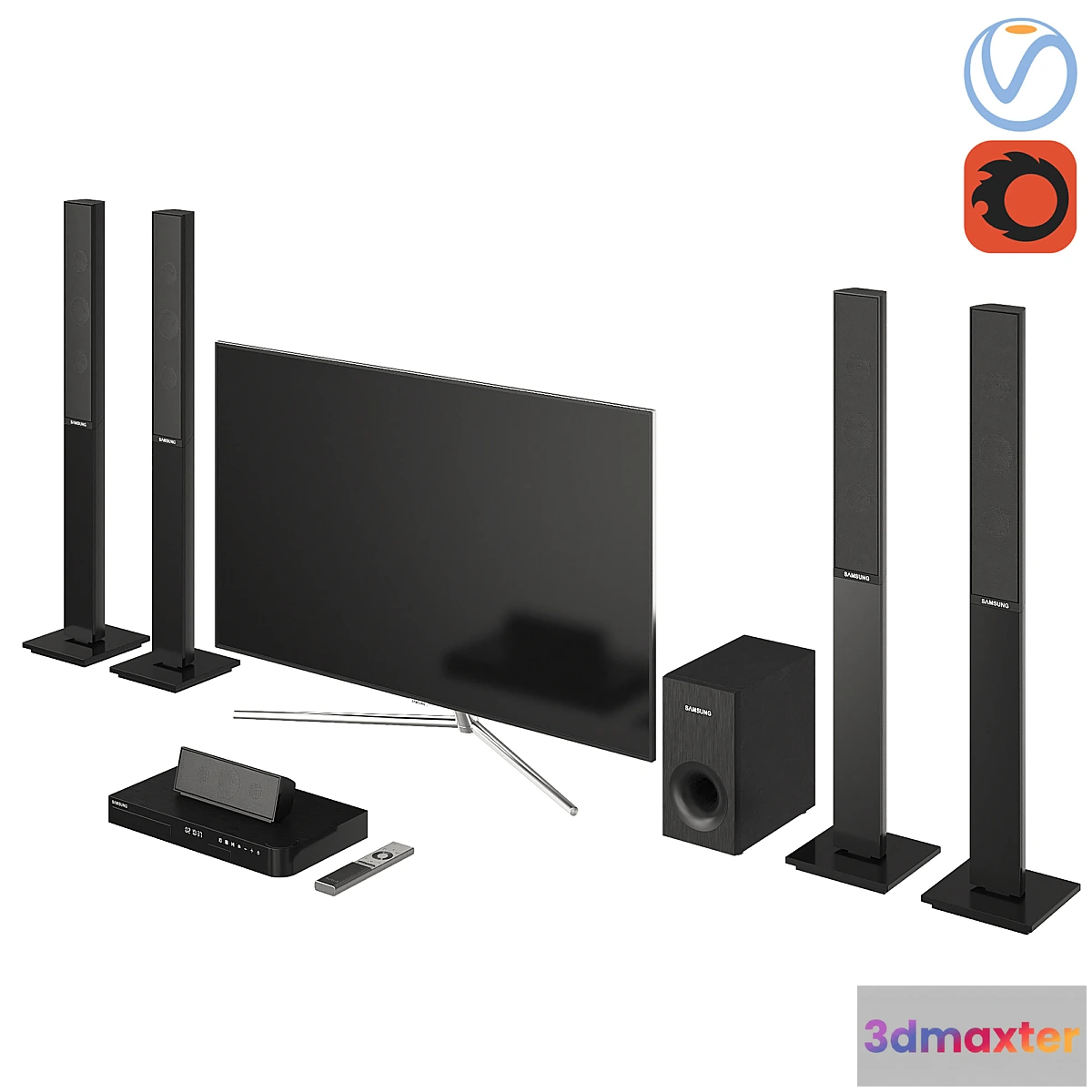 814566 - Samsung TV QLED Home Cinema Blu-ray 1