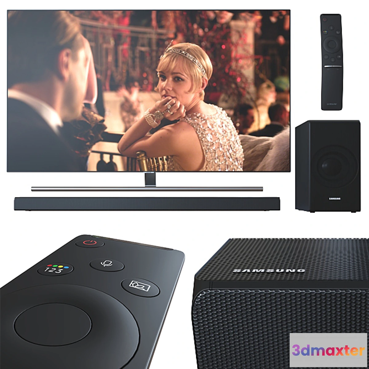 843731 - TV 55 ‘and Samsung soundbar. - No.3