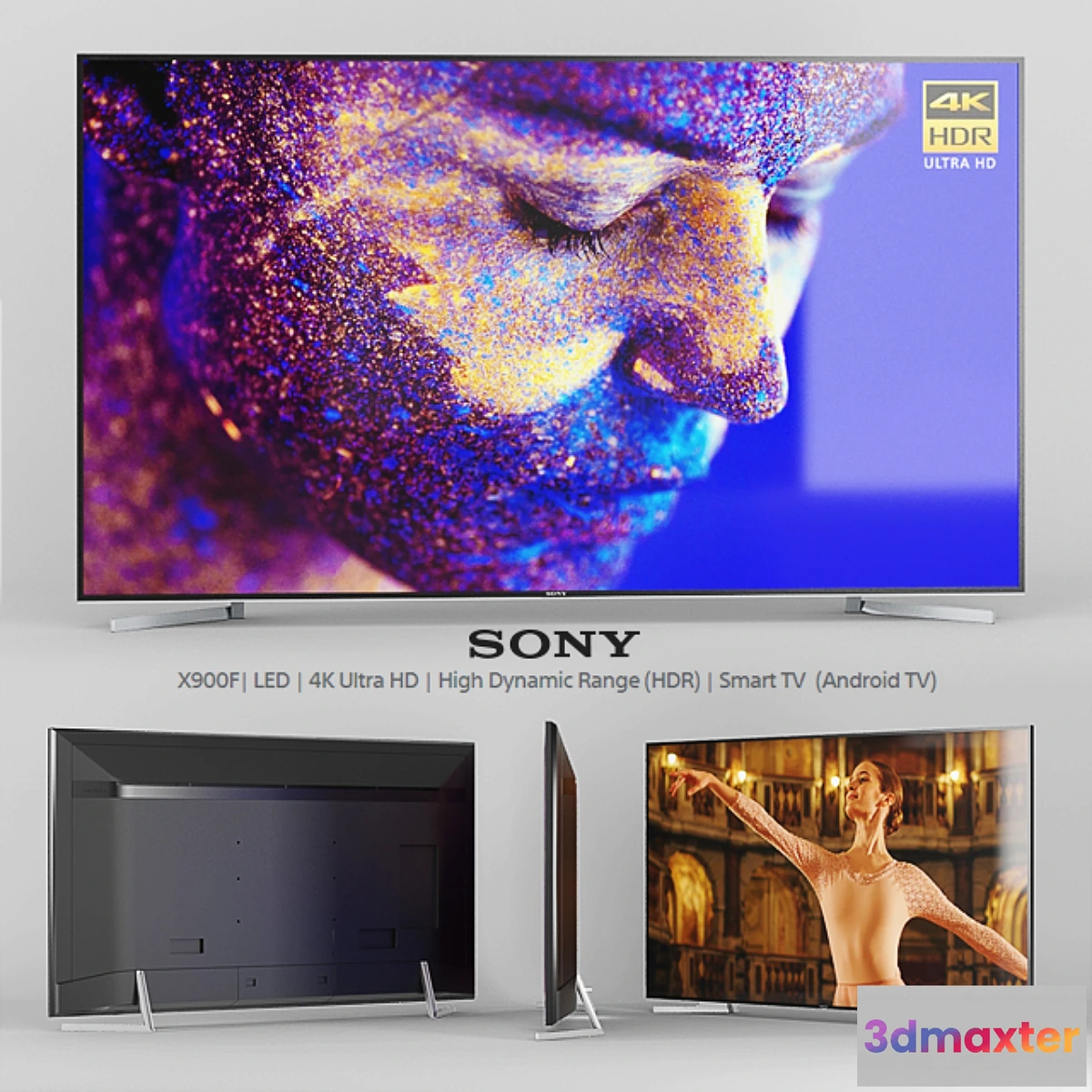 843755 - Sony X900F LED  4K Ultra HD  HDR  Smart TV (Android TV) - No.2