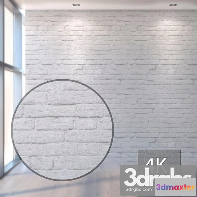 1053944 - Plastered white brick wall 1048