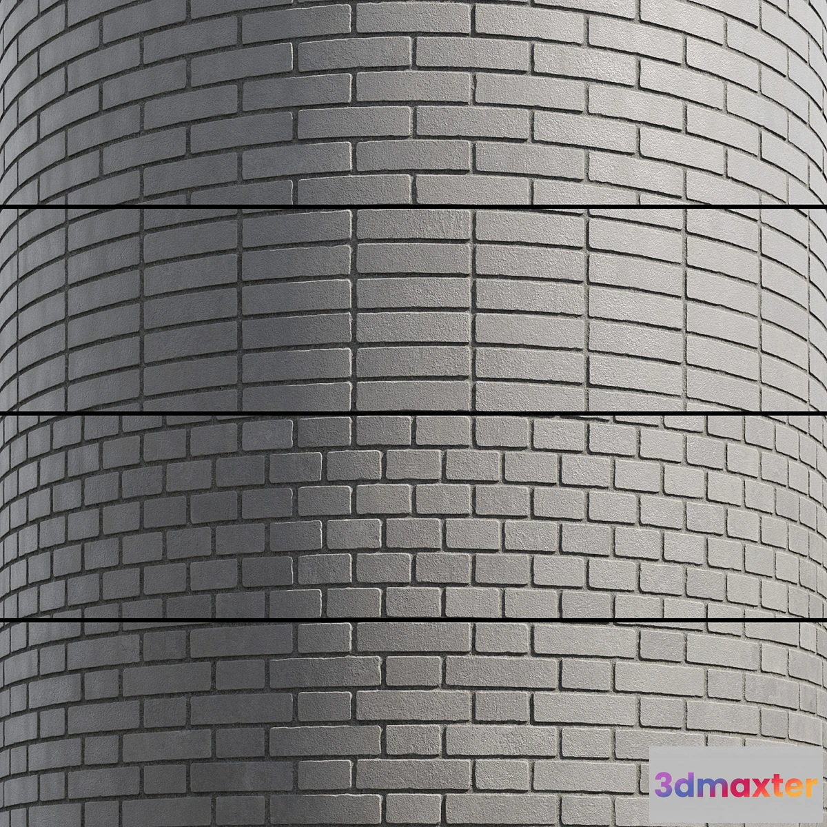 1336403 - Brick Gray - No.2 3D Max