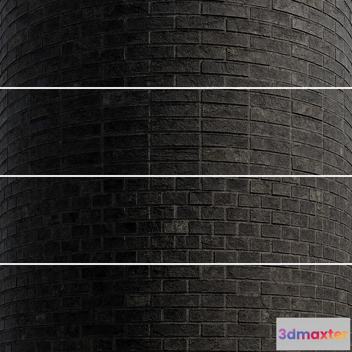 1352699 - Brick Black 3D Max